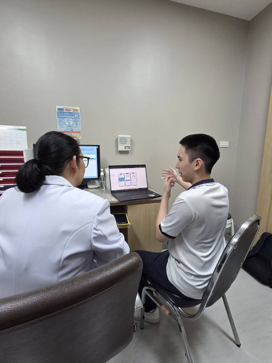 A consultation-room demonstration of Pulma