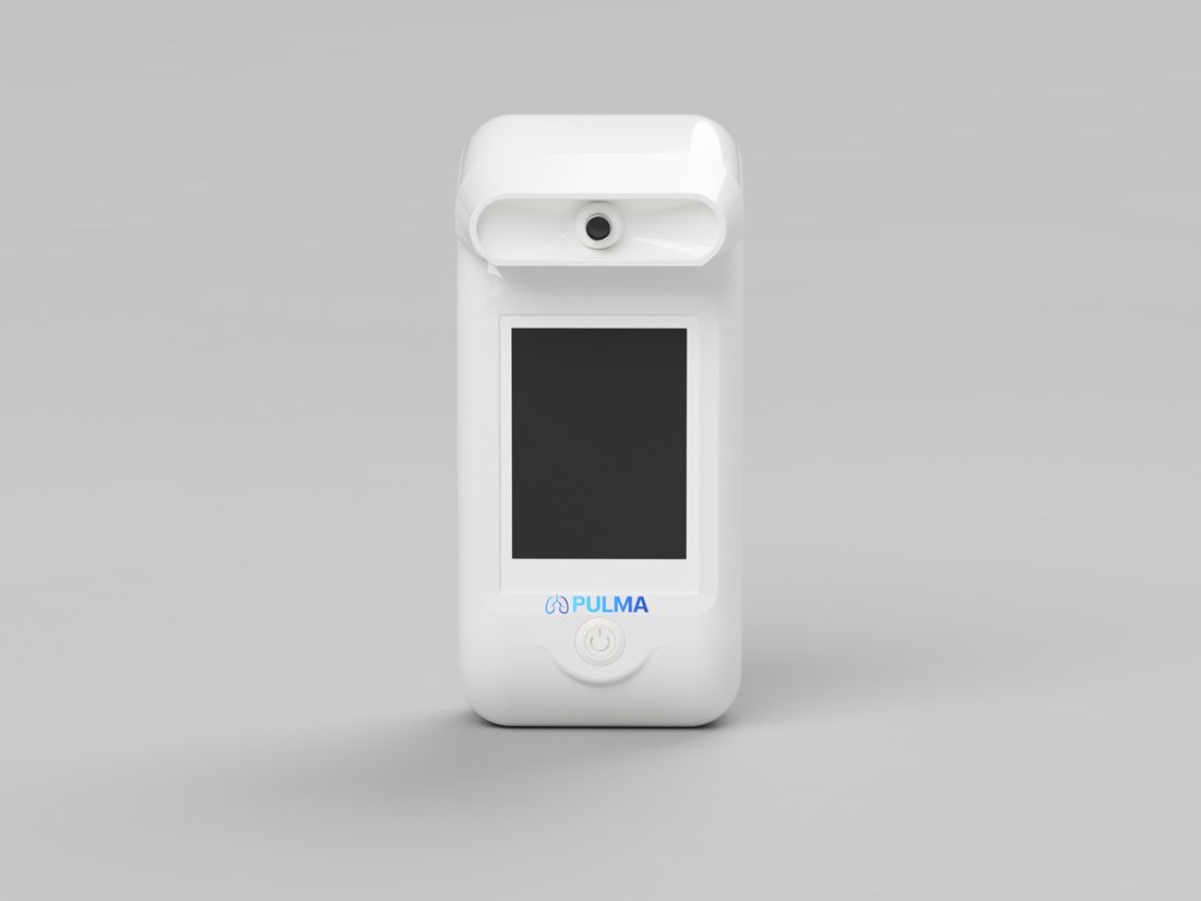 Pulma device, front view